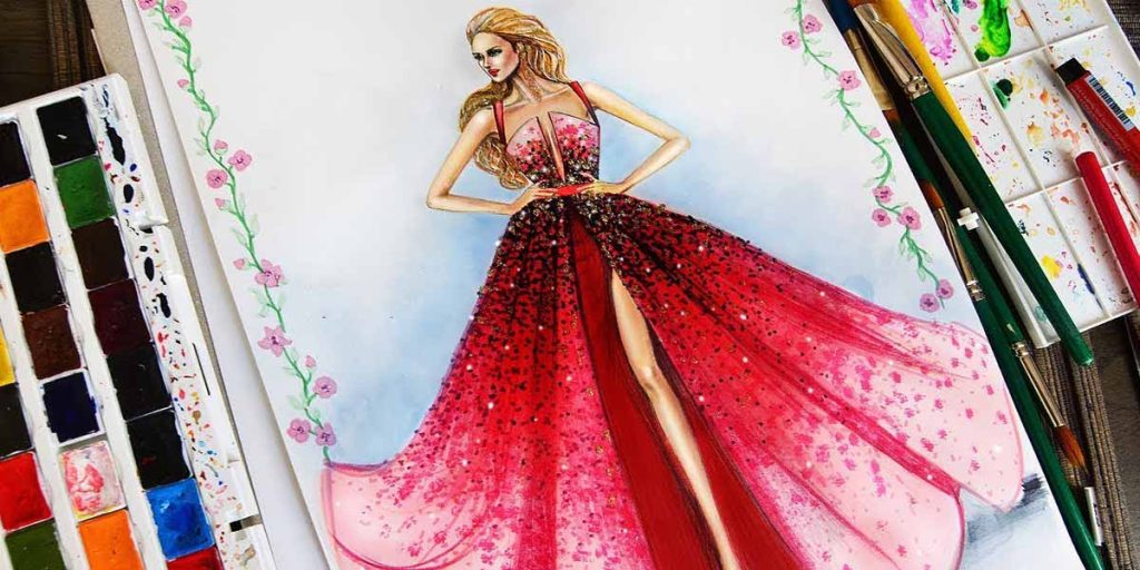 آموزش طراحی لباس رایگان